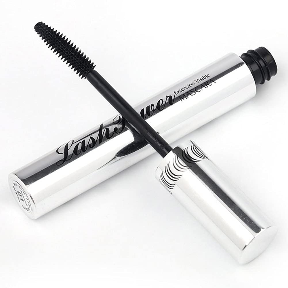 Brrnoo Black Waterproof Mascara - Extra Long, Thick & Voluminous Lashes - Lengthening & Volumizing Eyelash Mascara for All-Day Wear | Perfect for Parties, Weddings & Everyday Glam