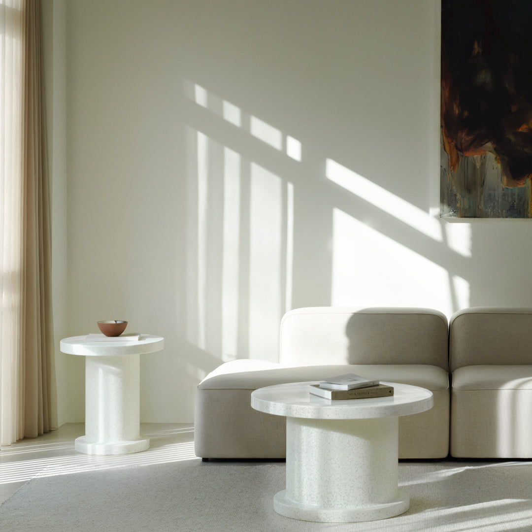 Simon Legal Side Table by Normann Copenhagen - Modern Minimalist End Table for Living Room, Bedroom, or Office