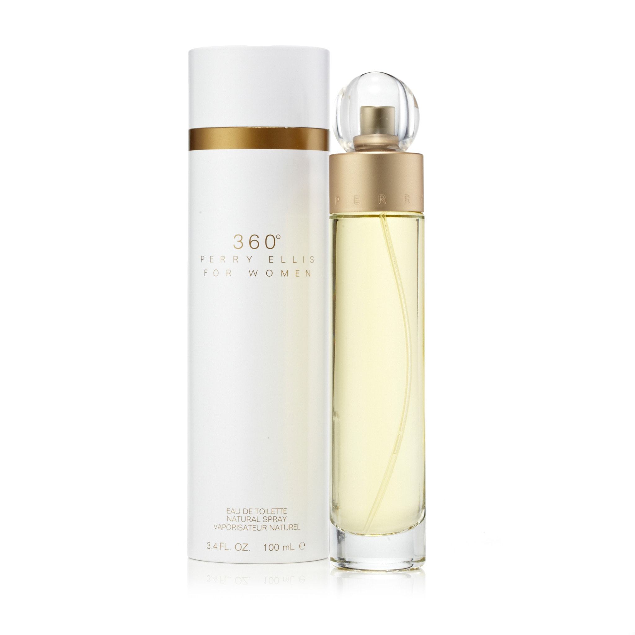Perry Ellis 360 Women's Eau De Toilette Perfume Spray - Floral Fruity Fragrance for Daily Wear & Special Occasions