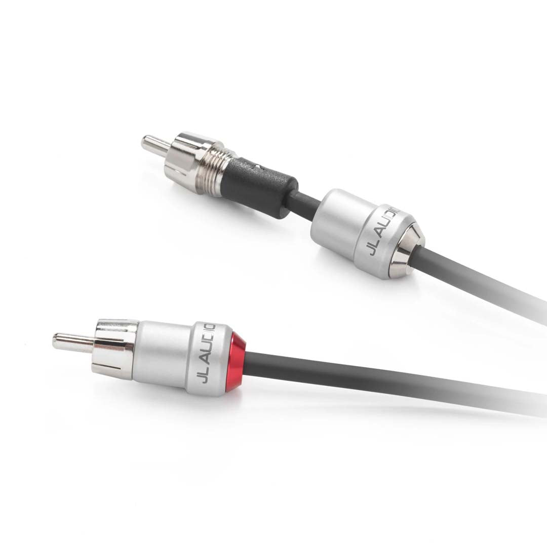 JL Audio XE BLKAIC2 18 - 2 Channel 18ft (5.49m) Premium RCA Audio Cable for Car Stereo & Home Theater Systems - High-Quality Interconnect for Enhanced Sound Performance