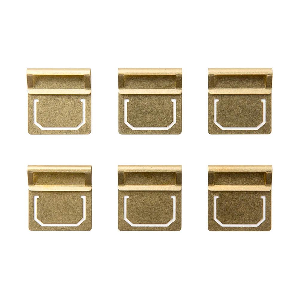 Premium Brass Travel Clips Set - Durable & Stylish for Luggage, Backpacks & Travel Gear - Perfect for Organizing Keys, ID Cards & Accessories on the Go