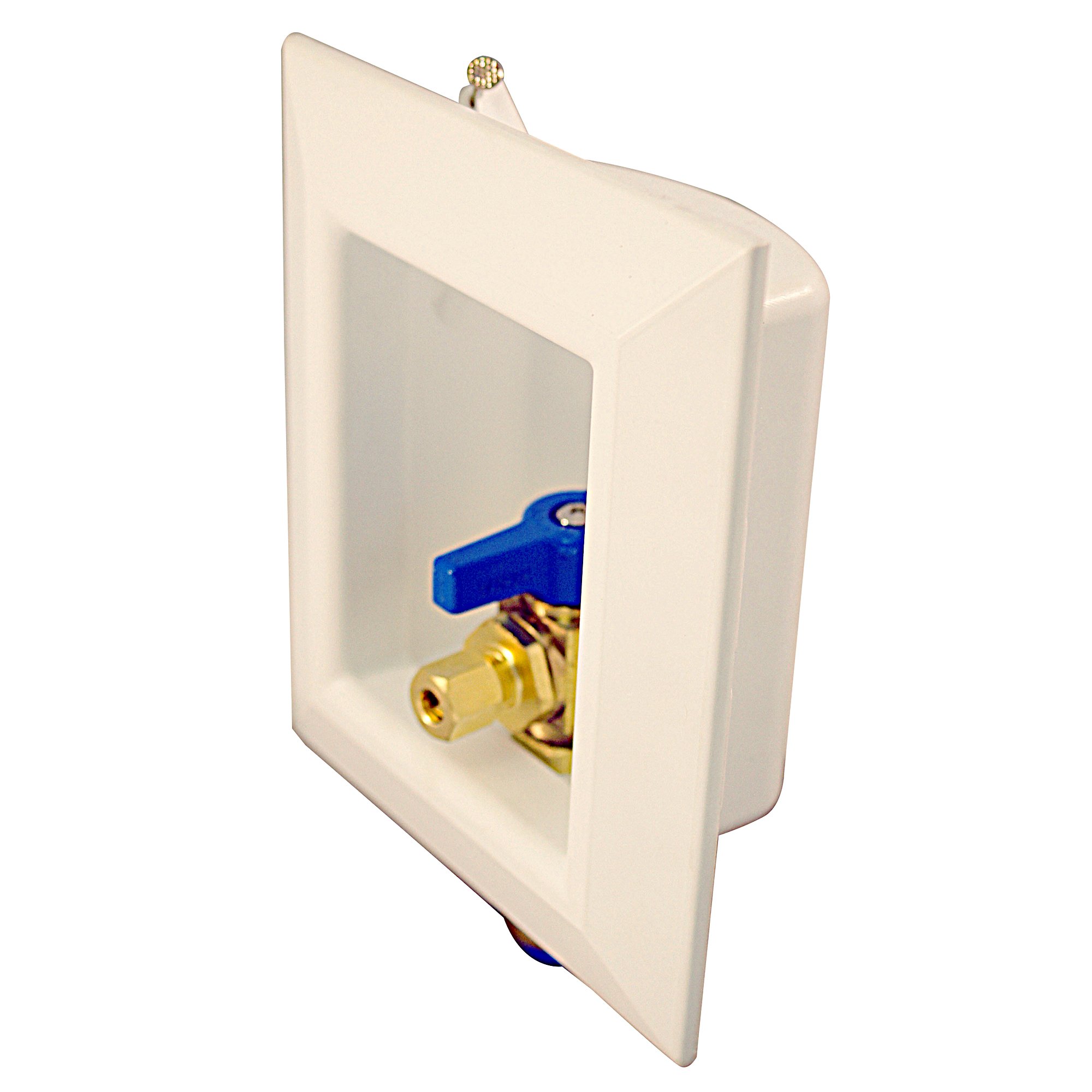 FSBBOXIM White Electrical Outlet Box - Durable & Easy to Install for Home, Office & Workshop Wiring Projects