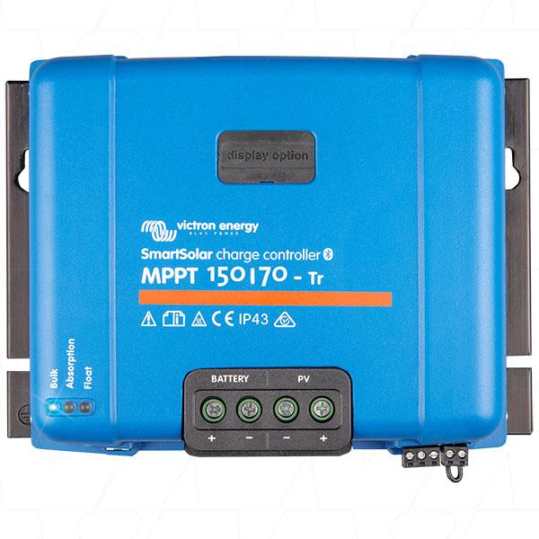 Victron Smart Solar Charge Controller 12V 24V 36V 48V MPPT for RV, Boat, Off-Grid Solar Power System - Efficient Battery Charging for Solar Panels