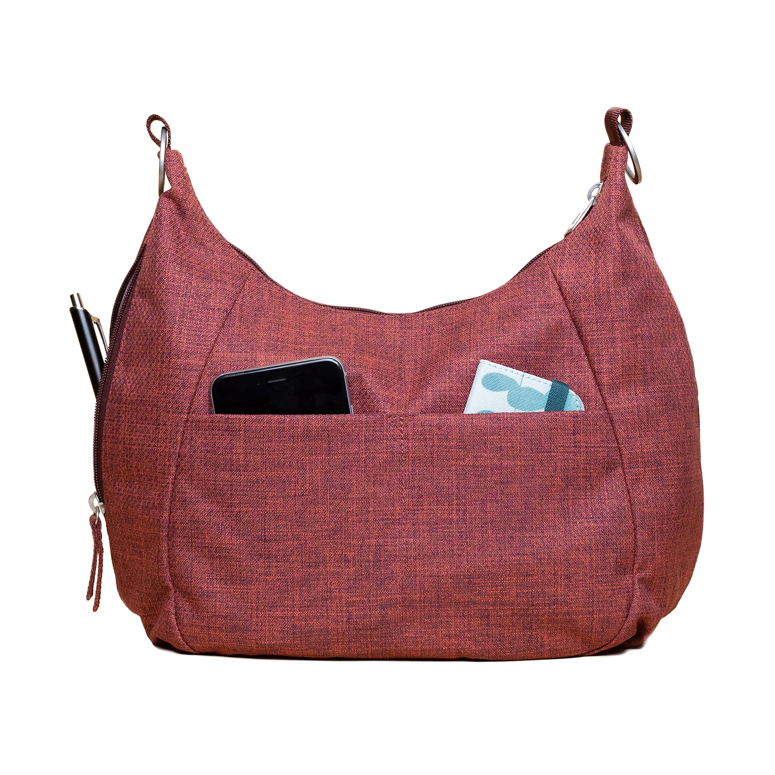 HAIKU Amble Hobo Bag - Removable Shoulder Strap & Adjustable Crossbody Strap - Stylish Women's Handbag for Work, Travel & Everyday Use