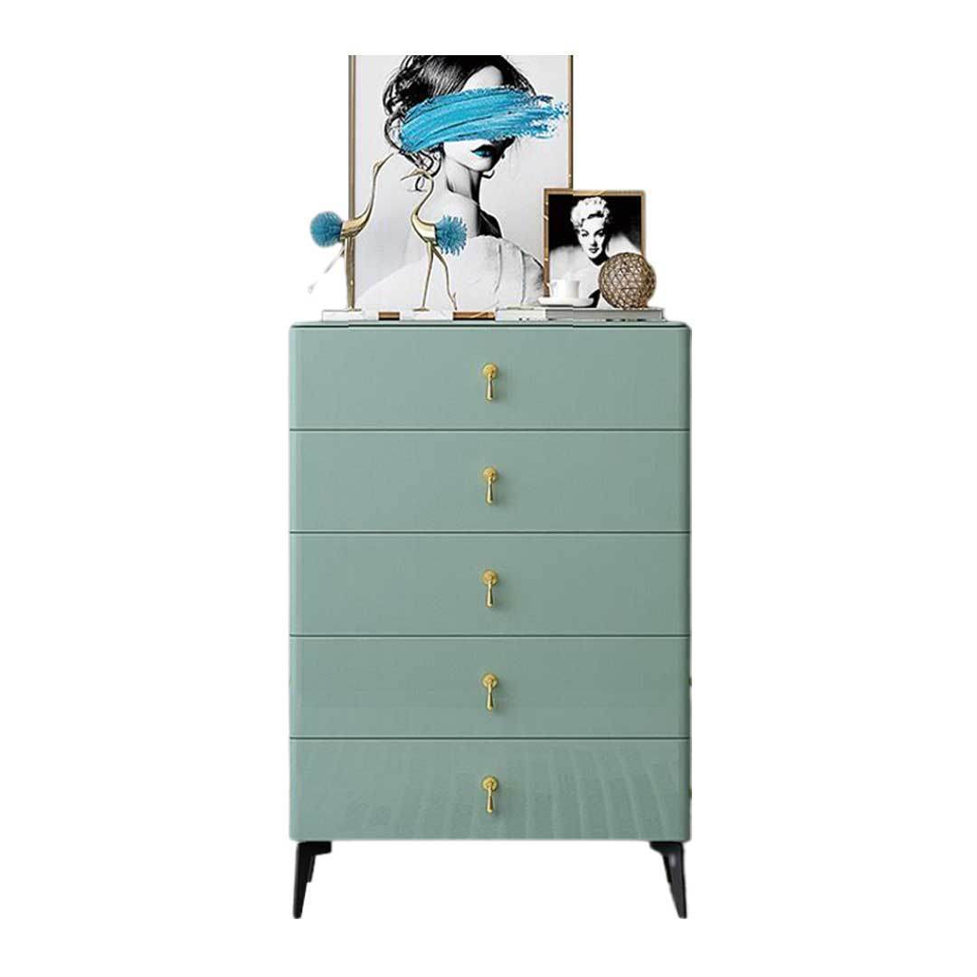 Eudor Junior Chest of Drawers - 5-Drawer Wooden Dresser for Kids Room, Nursery & Bedroom Organization - Perfect for Clothes, Toys & Storage in Children's Bedroom, Playroom or Dorm