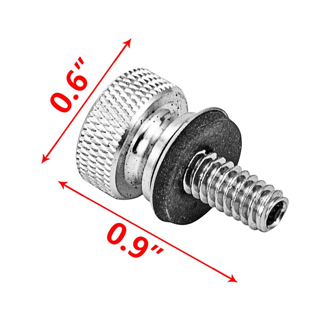 1986-2025 Harley Touring Dyna Softail Rear Fender Seat Bolt Nut Base & Aluminum Screw Kit - Replacement Motorcycle Parts for Harley Davidson Touring, Dyna & Softail Models - Perfect for DIY Repairs & Custom Upgrades
