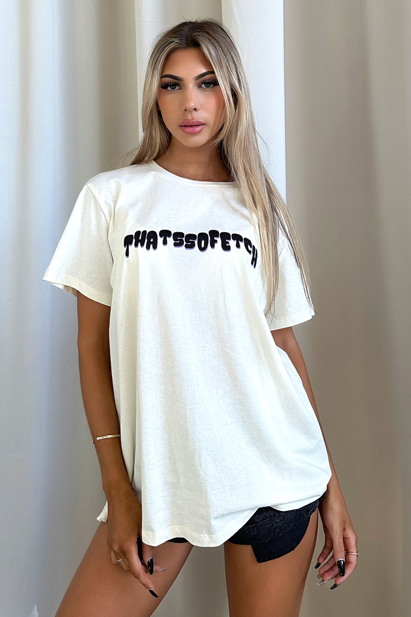 Low Down Tee - Soft Cream Cotton T-Shirt for Men | Casual Everyday Wear & Street Style Outfits
