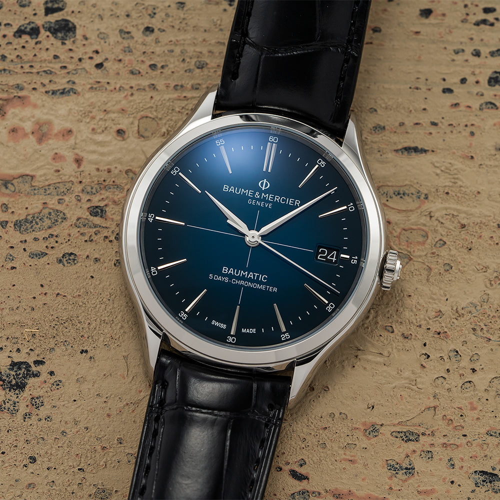 Baumatic COSC Certified 40mm Men's Automatic Watch - Stylish & Durable for Business, Casual & Outdoor Activities