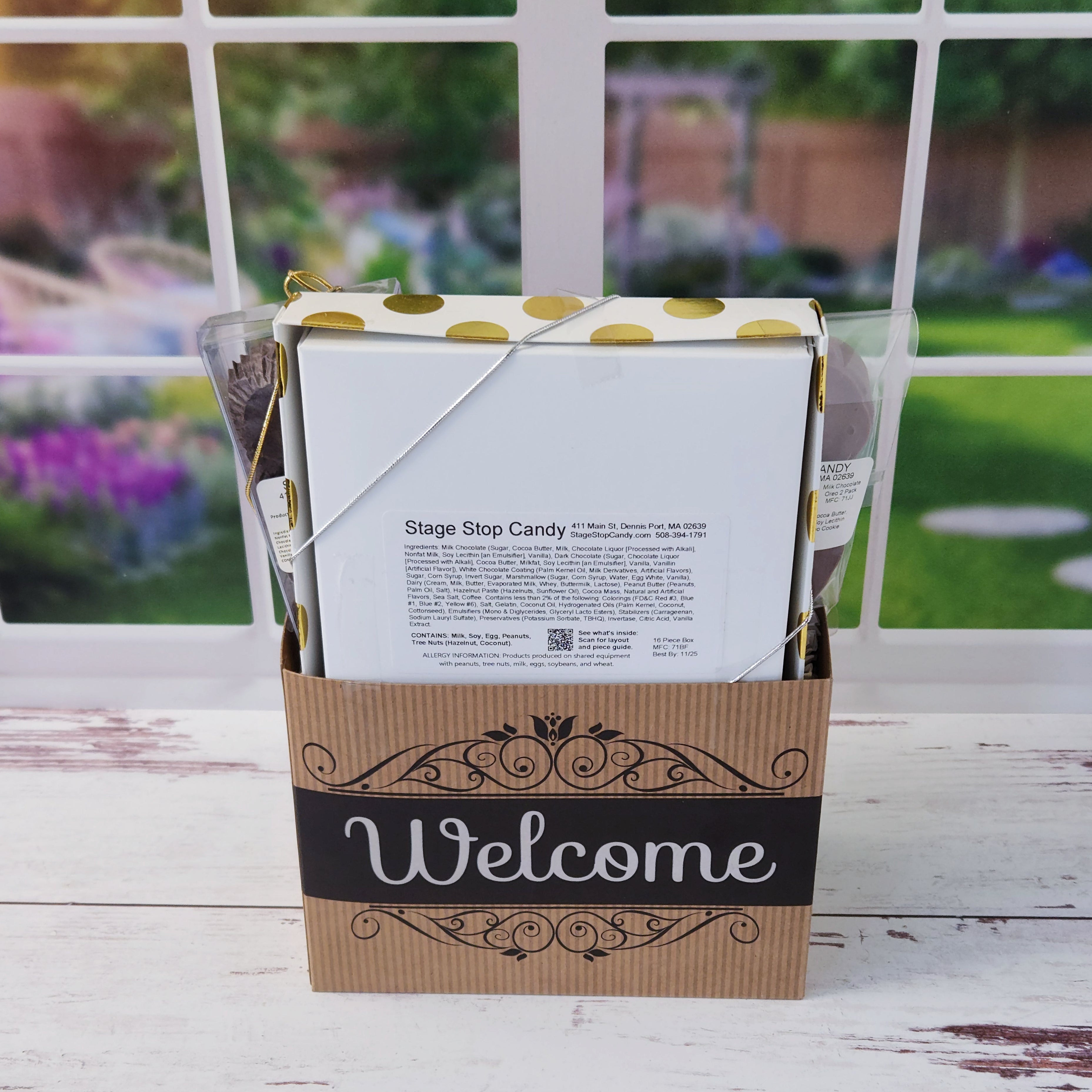 Luxury Welcome Gift Basket Set - Elegant Housewarming, New Baby, Thank You Present - Perfect for Holidays, Birthdays & Corporate Events