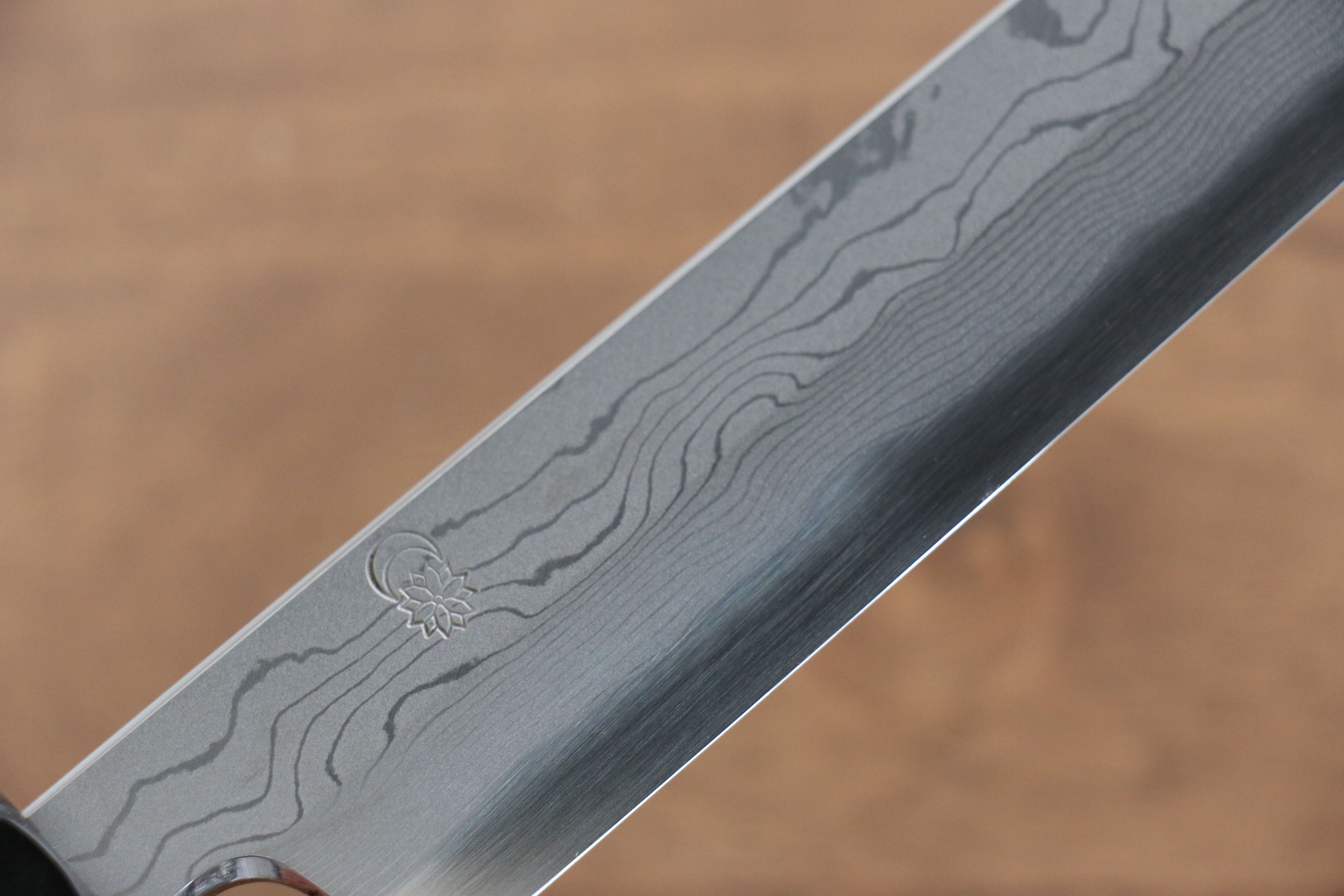 Premium Kikuzuki Blue Steel No.1 Damascus Yanagiba Sushi Knife 270mm - Magnolia Wood Handle - Japanese Chef Knife for Sushi, Sashimi & Precision Cutting - Professional Kitchen & Home Cooking Essential