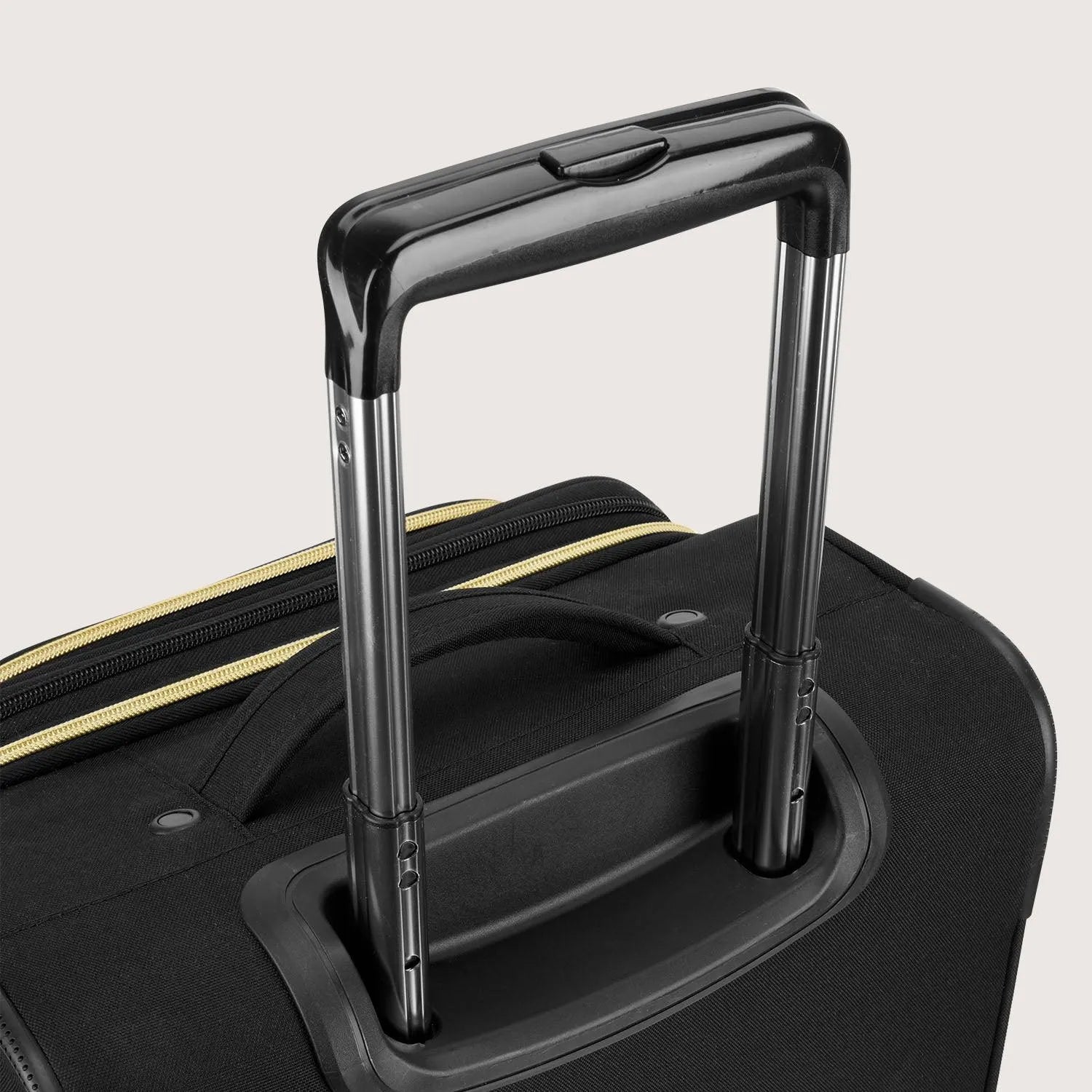 20 Inch Bonchemin Quilted Business & Travel Suitcase - Lightweight Carry-On Luggage with Spinner Wheels for Business Trips & Weekend Getaways
