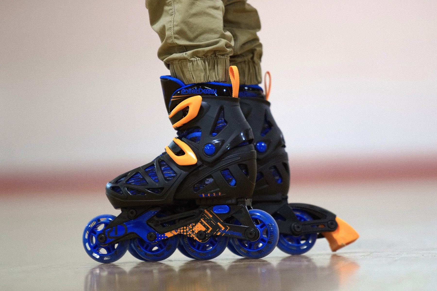 Tracer Adjustable Boys Inline Skates for Kids - Lightweight & Comfortable Roller Skates for Outdoor Fun, Sports, and Fitness Training
