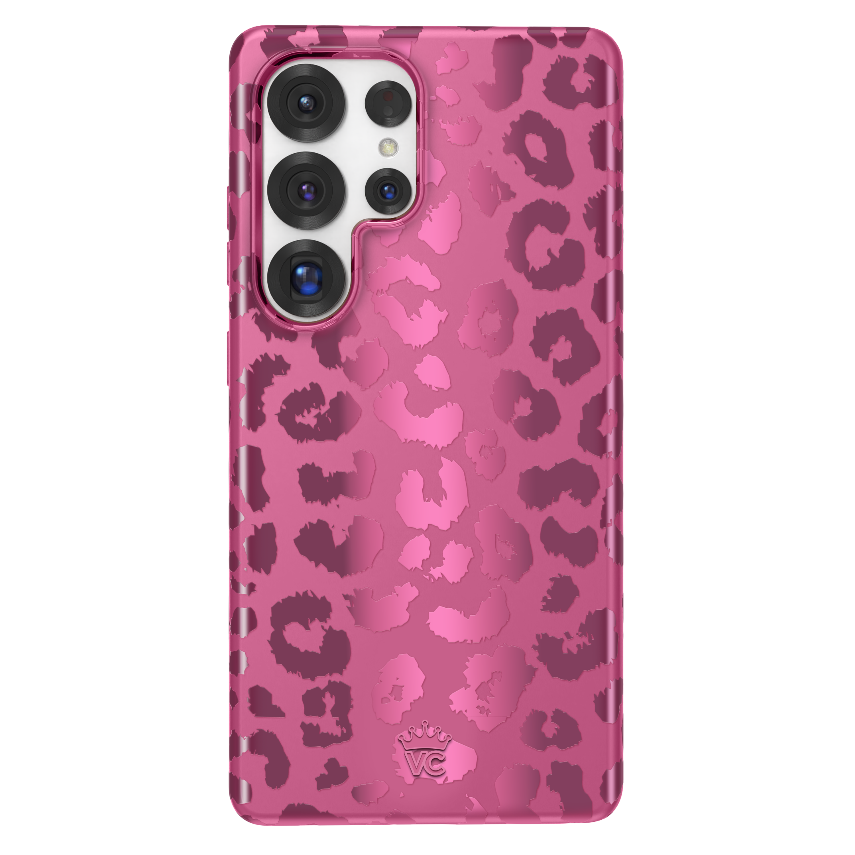 Pink Ruby Leopard Samsung Phone Case - Stylish Protective Cover for Samsung Galaxy Series | Perfect for Everyday Use, Travel & Fashion Accessories