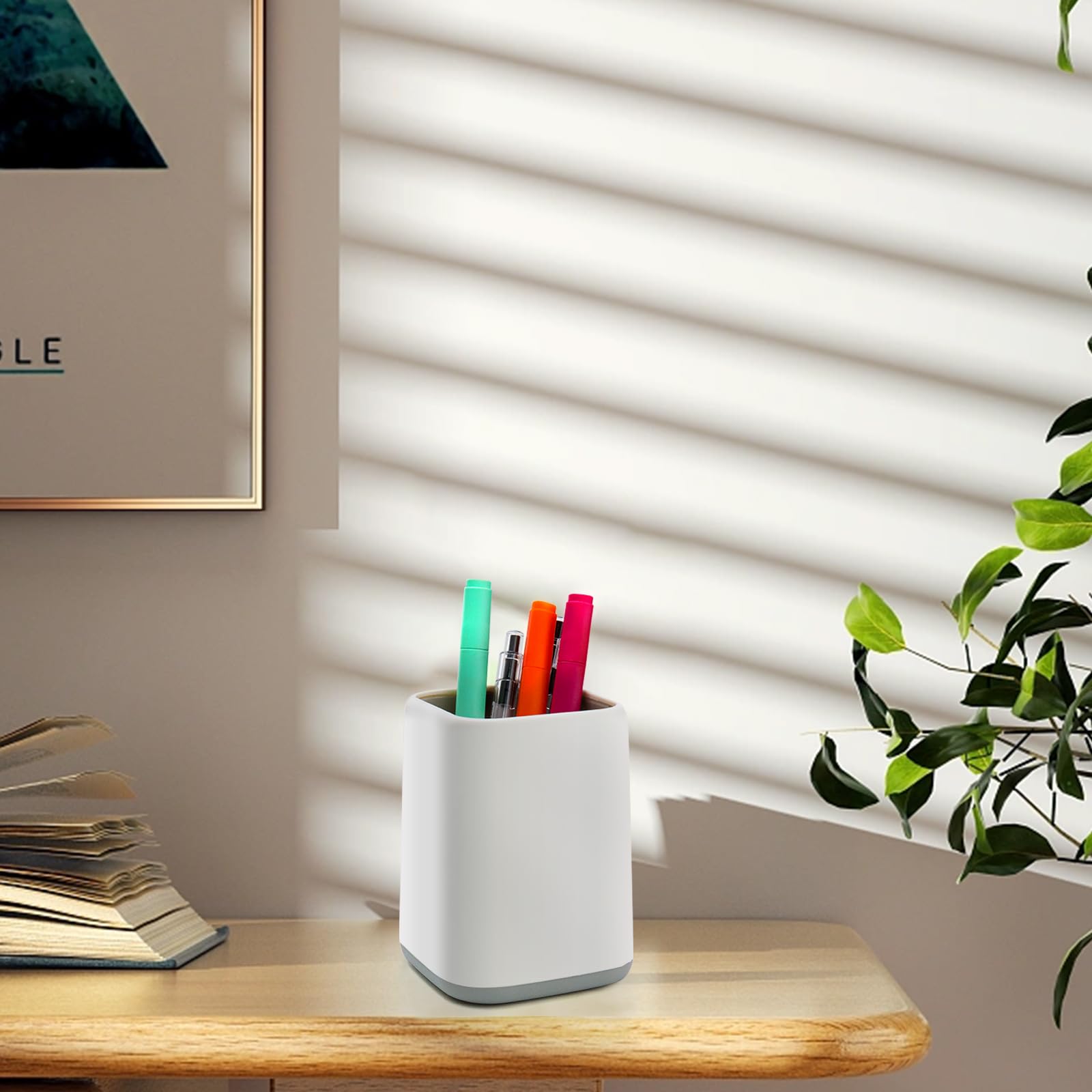 Scandinavian Pen Holder Stand - Desk Organizer for School, Home & Office