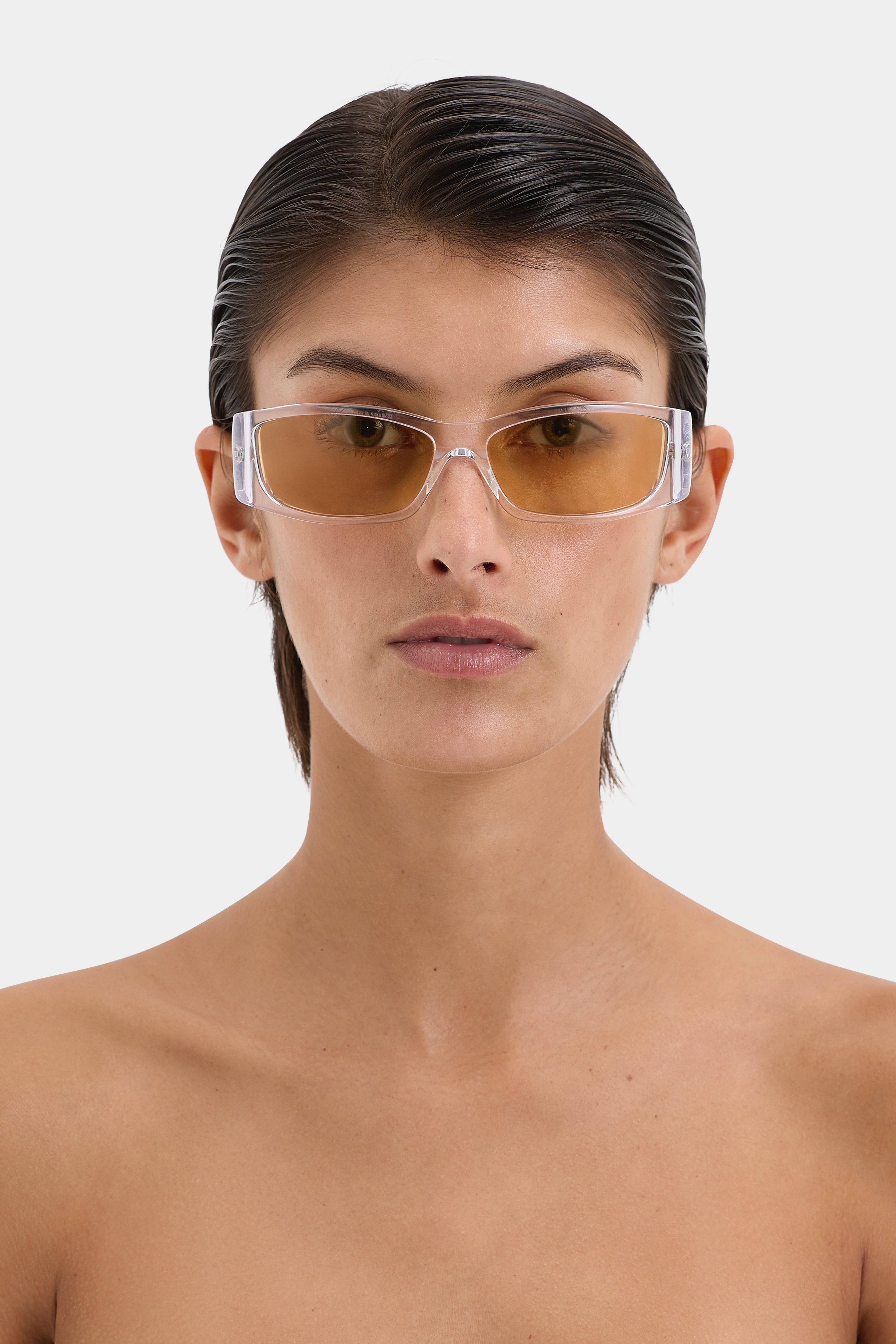Speed Sunglasses Citron Translucent - Lightweight UV Protection for Running, Cycling & Outdoor Sports