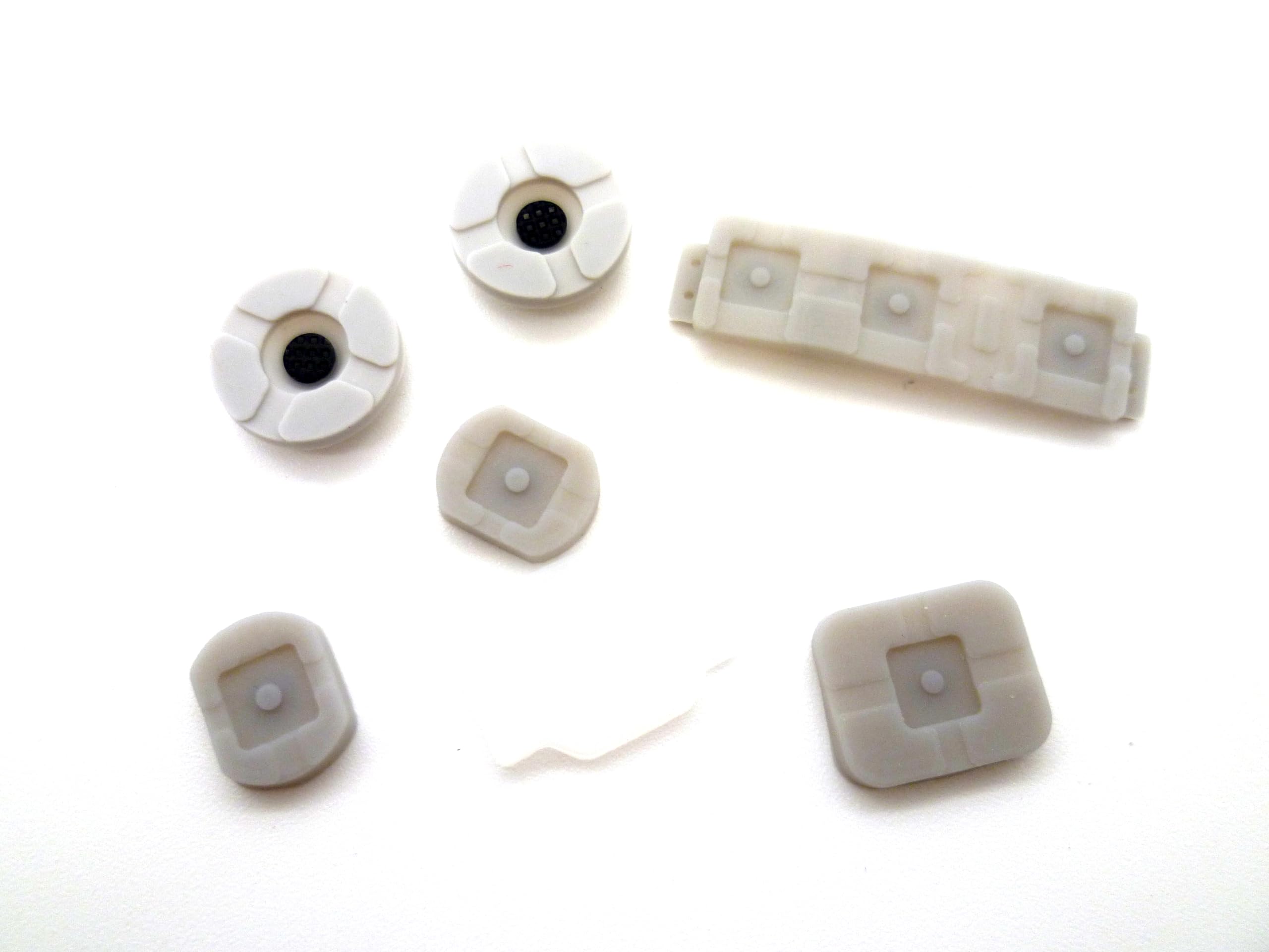 Nintendo Switch Lite Left & Right Power Volume Controller Rubber Button Pads Replacement - Compatible with Switch Lite for Gaming & DIY Repair