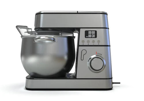 2200W 10L Queen Chef Stand Mixer - Professional Heavy Duty Kitchen Mixer for Baking, Dough, Cake, Cookies - Perfect for Home & Commercial Use
