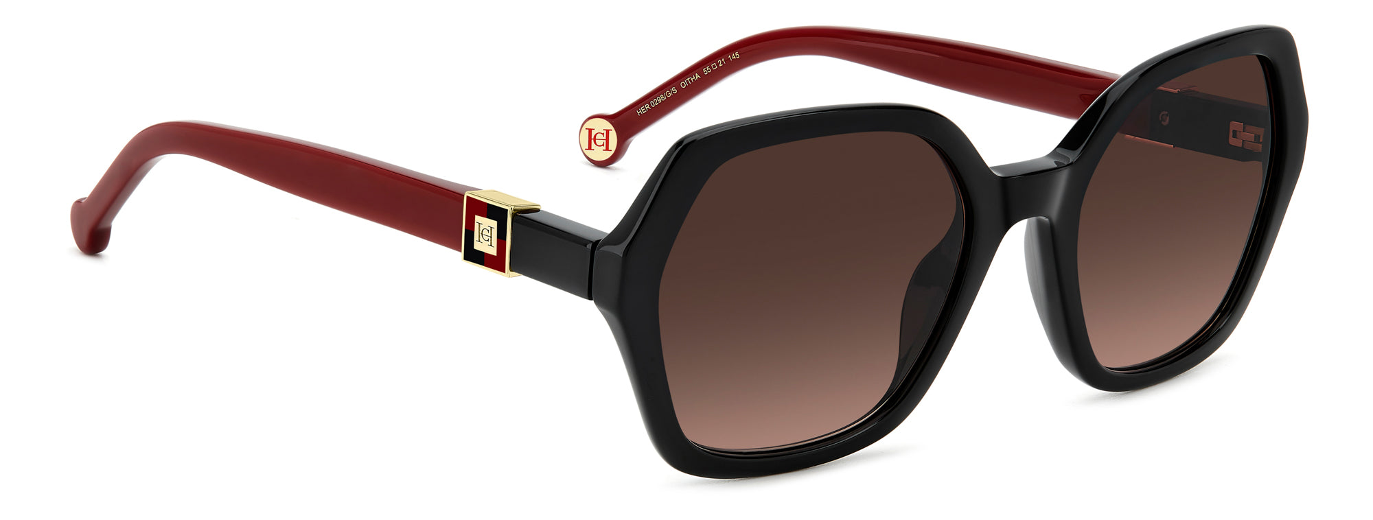 Carolina Herrera HER 0298/G/S Women's Designer Sunglasses - Luxury UV Protection Shades for Fashion, Travel & Outdoor Activities