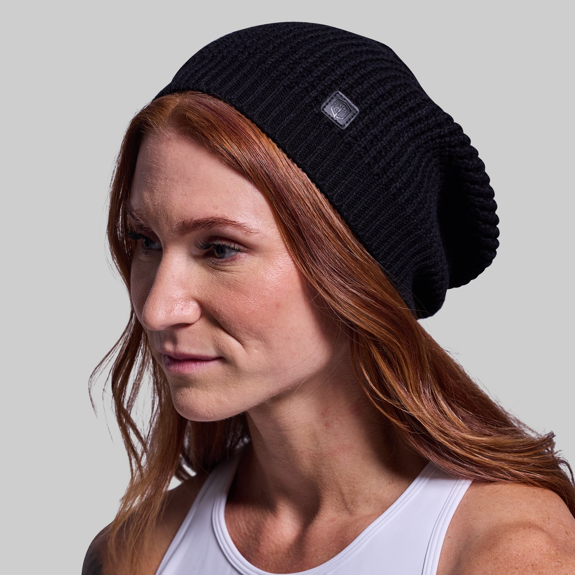 Primitive Waffle Knit Beanie for Men & Women - Soft Winter Hat in Black - Perfect for Cold Weather, Outdoor Activities & Streetwear Fashion