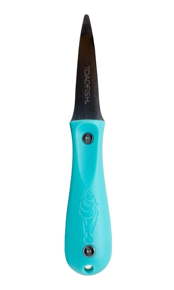 Toadfish Outfitters Premium Oyster Knife - Stainless Steel Shellfish Shucking Tool for Oysters, Clams & Seafood - Perfect for Home Chefs, Beach Parties & Seafood Restaurants