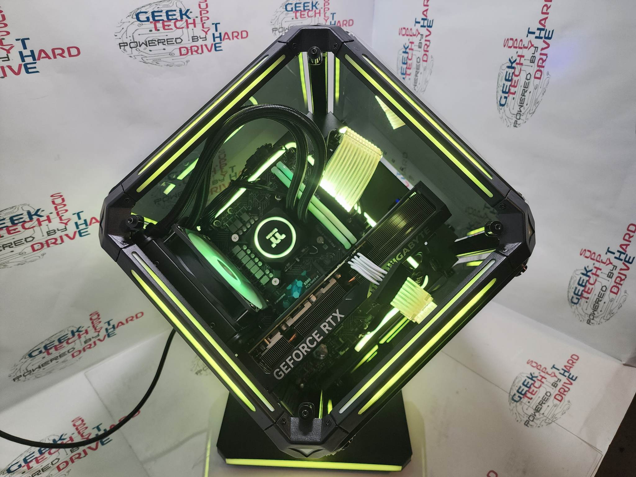 Pinnacle Gaming PC Desktop Computer - Intel Core i9, NVIDIA RTX 4070, 1TB/2TB SSD, 32GB DDR5 RAM, RGB Lighting, VR Ready, Water Cooling - Ultimate Gaming & Streaming Setup for Esports & 4K Gaming
