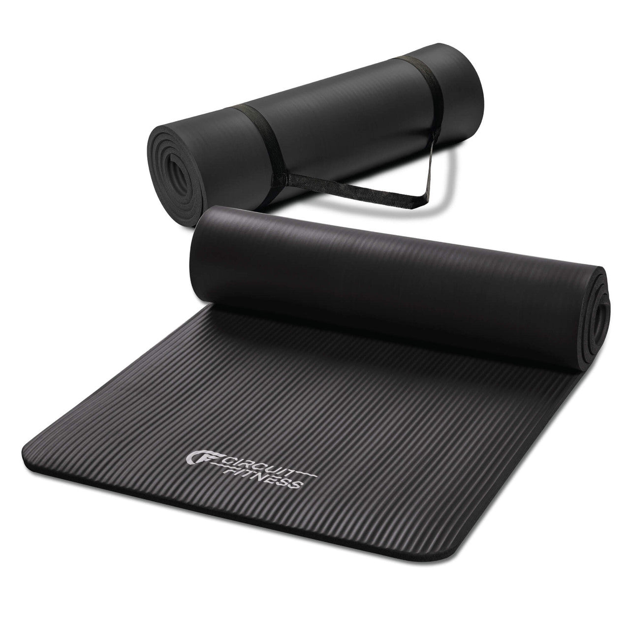 Premium 12mm Thick Exercise Mat for Yoga, Pilates & Home Workouts - Non-Slip Fitness Mat in Multiple Colors | Ideal for Gym, Studio & Home Use