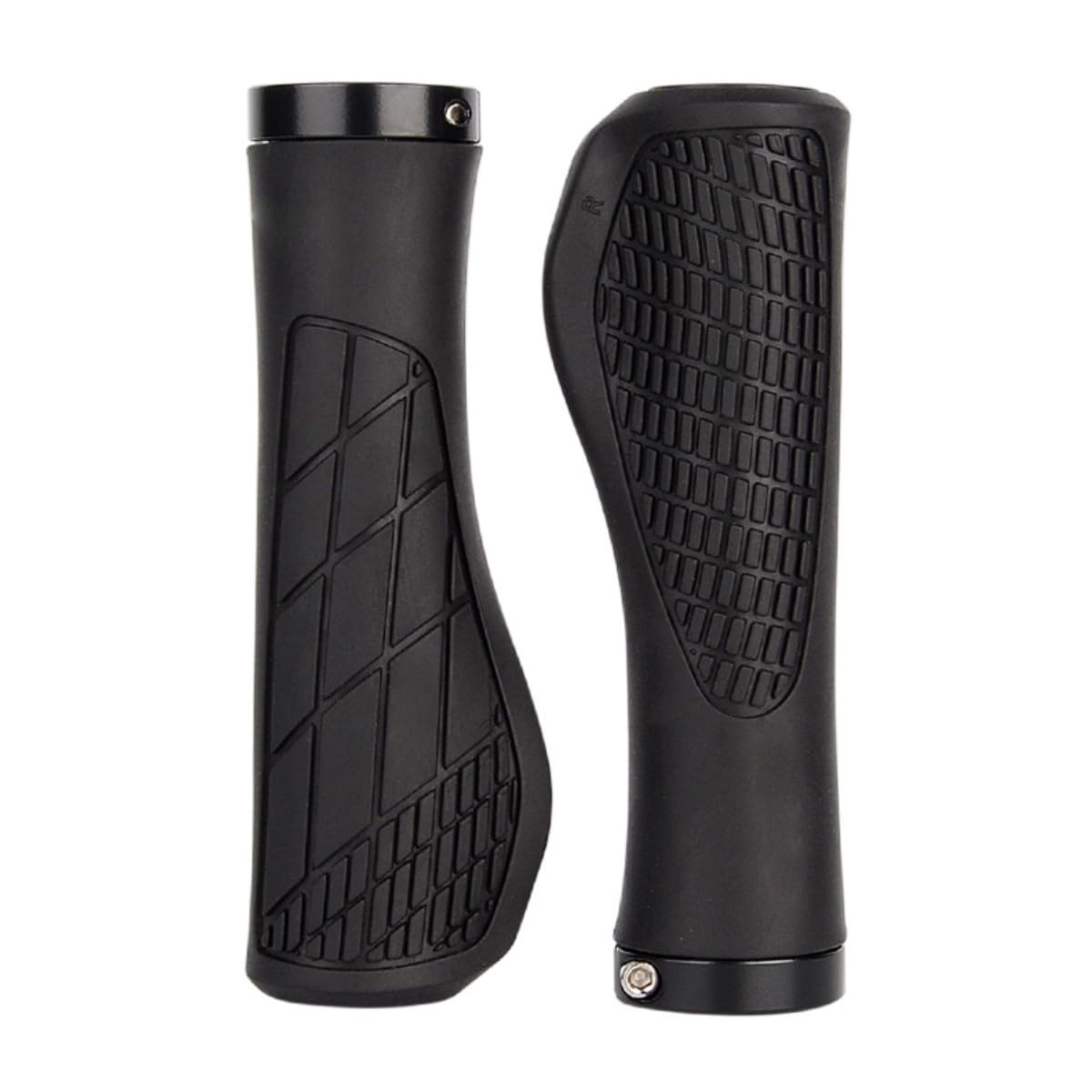 HOUSON Ergonomic Non-Slip Bicycle Handlebar Grips - Comfortable Rubber Bike Grips for MTB, eBike, City & Racing Bikes | Perfect for Commuting, Trail Riding & Long-Distance Cycling