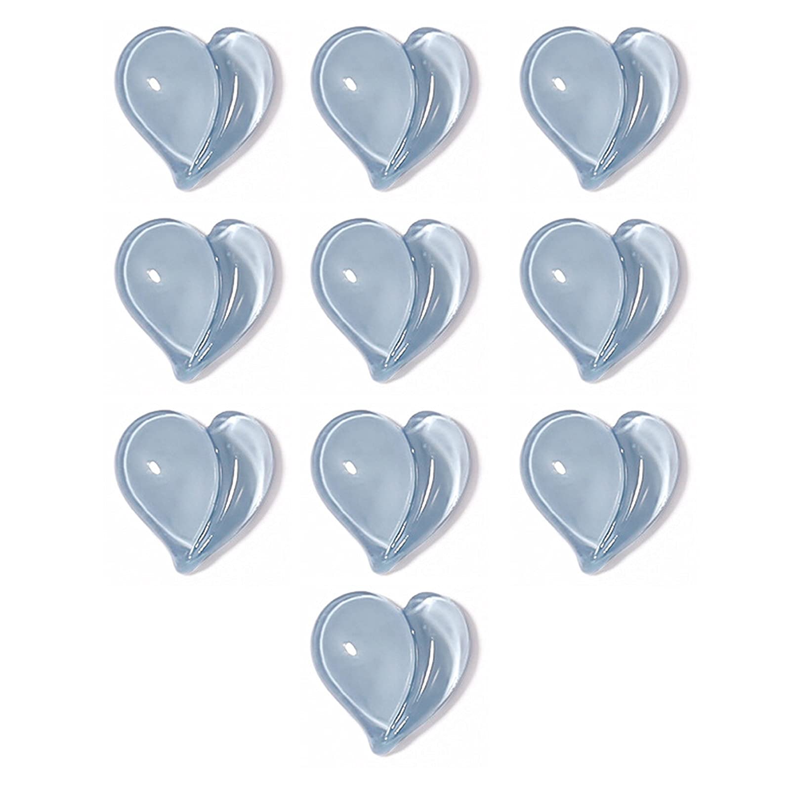 10Pcs Creative Resin Love Candy Nail Art Stickers - DIY Nail Jewelry for Girls, Nail Salon Supplies | Perfect for Nail Art Designs, Parties & Gifts