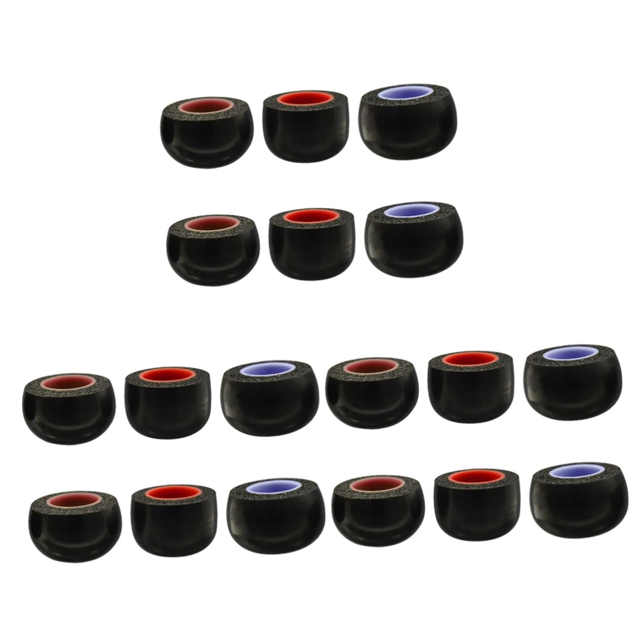 BESPORTBLE 18 Pack Memory Foam Noise Cancelling Ear Tips for Earbuds - Soft Comfortable Noise Isolating Headphone Cushions for Workout, Travel & Sleep