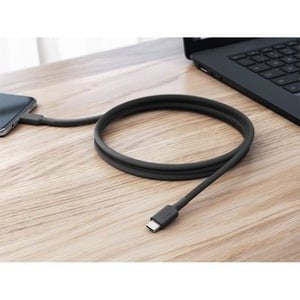 Alogic Elements Pro USB 2.0 to USB C Cable 5A 480Mbps Fast Charging & Data Sync - 2m/6.6ft Black - Compatible with Smartphones, Tablets, Laptops, Chromebooks - Perfect for Home, Office & Travel Charging Needs