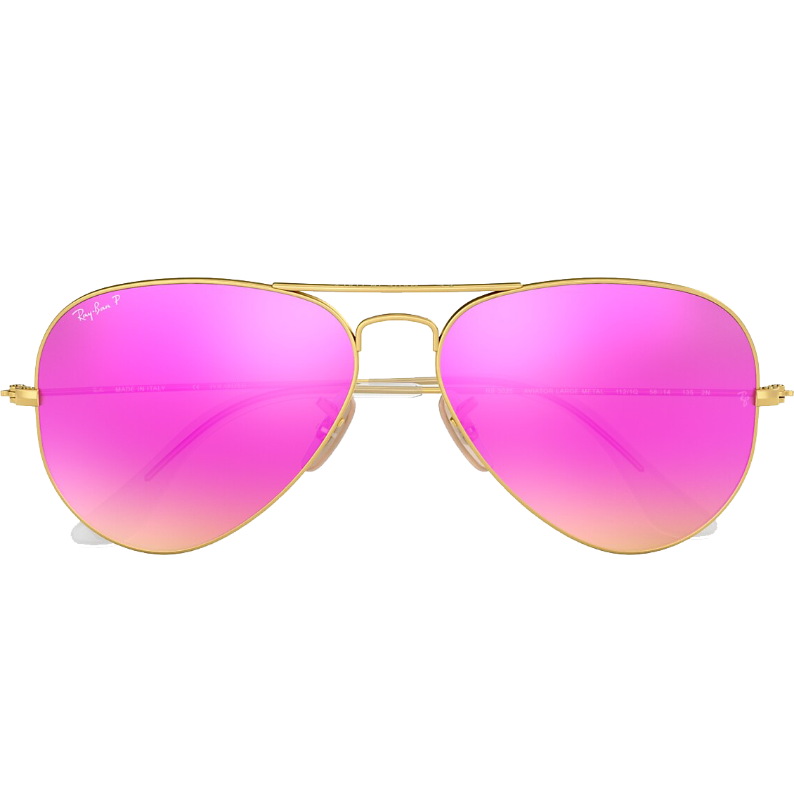 Matte Gold/Mirror Fuxia