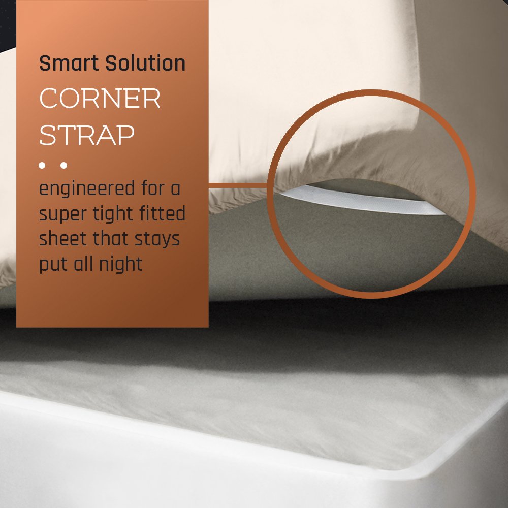 Empyrean Twin XL Extra Deep Pocket Fitted Sheet Set - 24