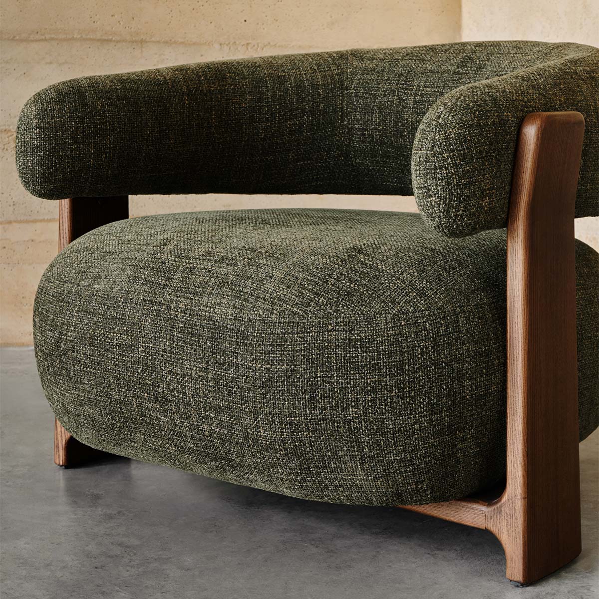 Premium Granite Arm Chair - Durable & Stylish Outdoor Seating for Patio, Garden, and Poolside Relaxation