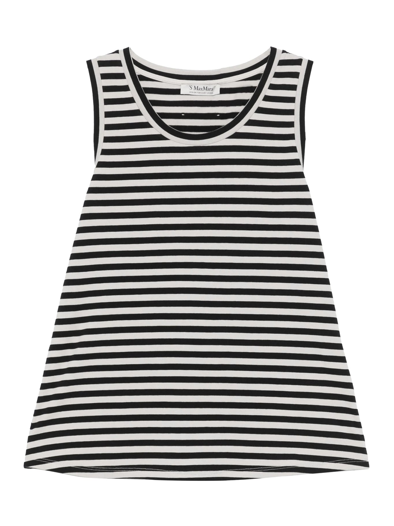 Smaxmara Herbert Tank Top for Women - Black Cotton Sleeveless Shirt, Casual Summer Wear, Perfect for Gym, Beach, and Everyday Outfits