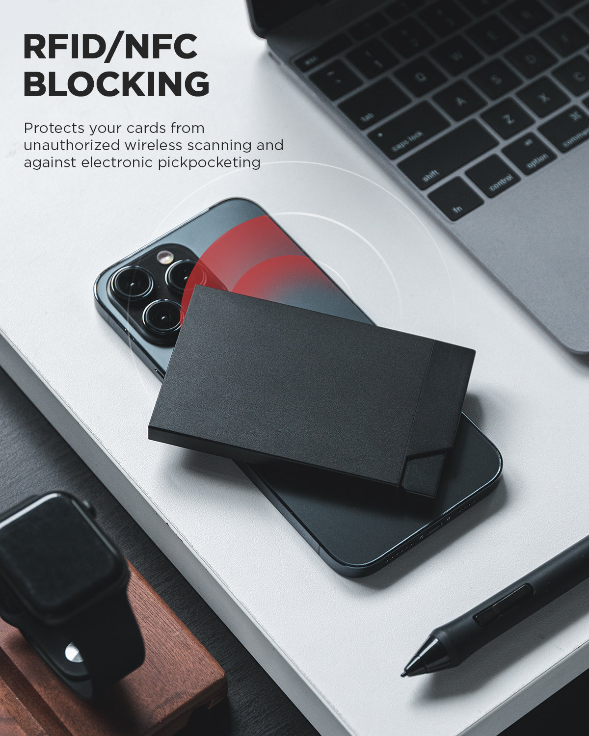 VC400 New Patented Pop-up Slim Card Holder - Ultra Thin RFID Blocking Wallet for Credit Cards & IDs | Perfect for Travel, Business & Everyday Use