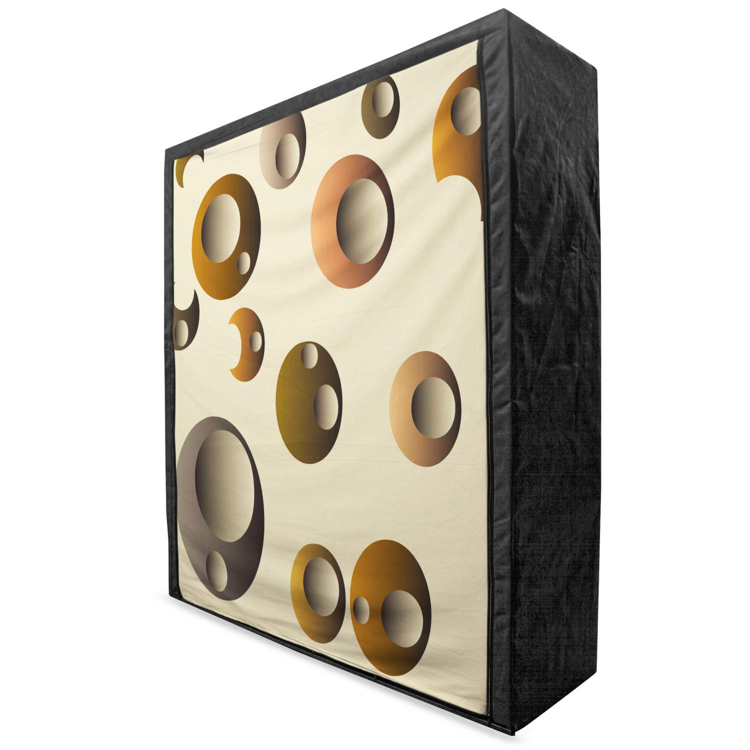 Ambesonne Retro Portable Fabric Wardrobe - 59