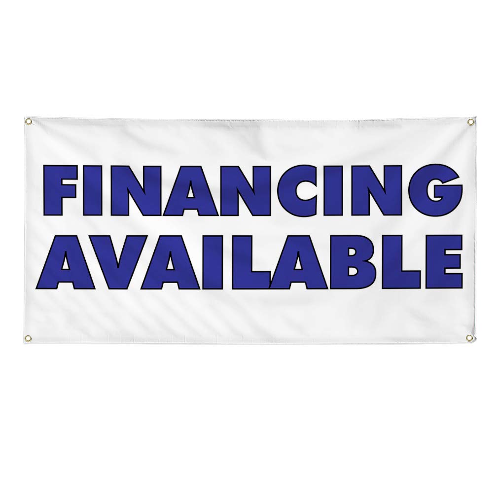 Vinyl Banner - 60x144 Inches, Weatherproof Outdoor Advertising Sign with 10 Grommets | Multiple Sizes Available | Business, Industrial & Yard Use | Perfect for Events, Sales & Promotions