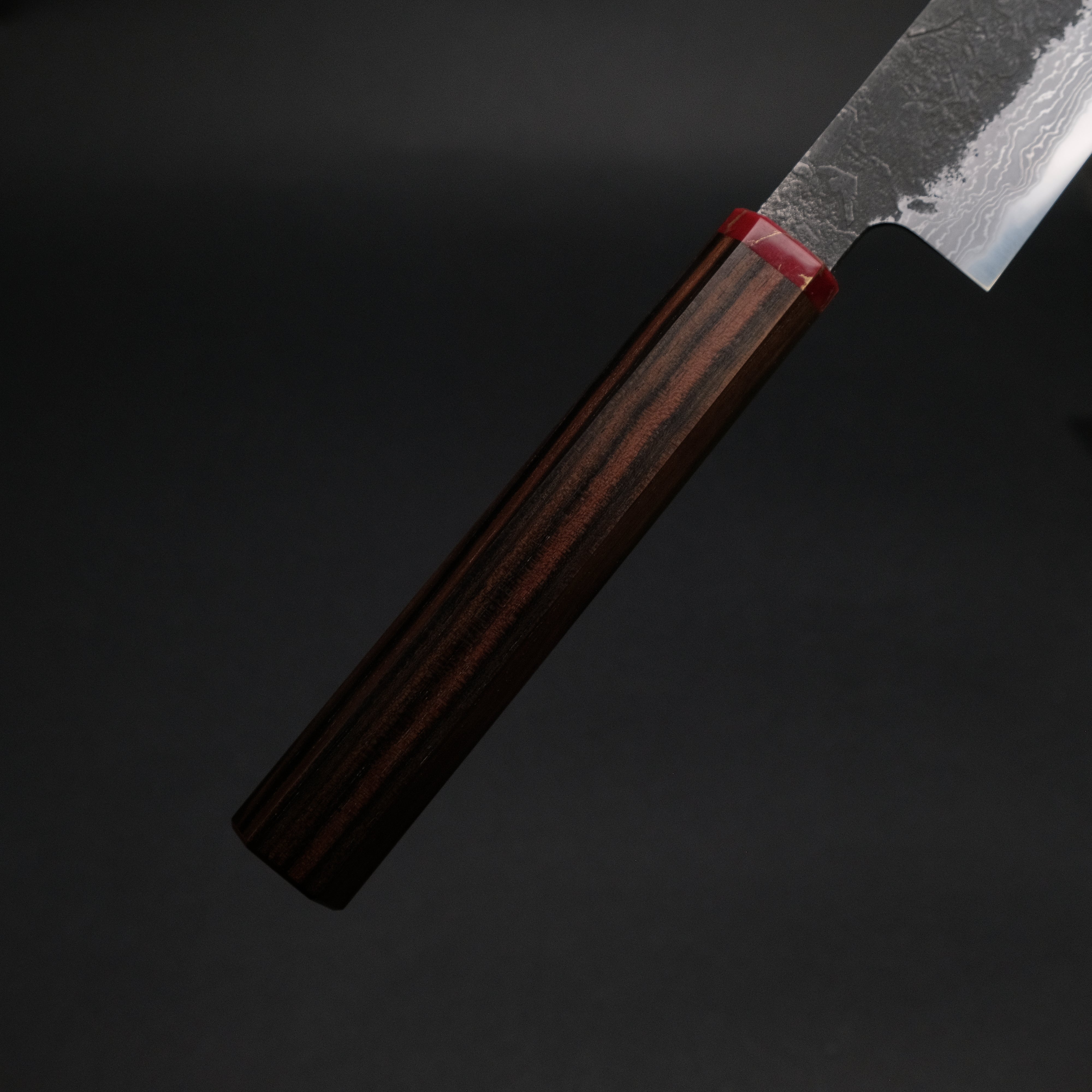 Premium Ajikataya White #2 Nashiji Damascus Sujihiki 270mm Japanese Chef Knife with Ebony & TQP Handle (#38) - Perfect for Slicing Sashimi, Meat, and Precision Cutting in Professional Kitchens
