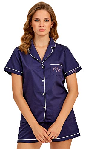 Navy / White