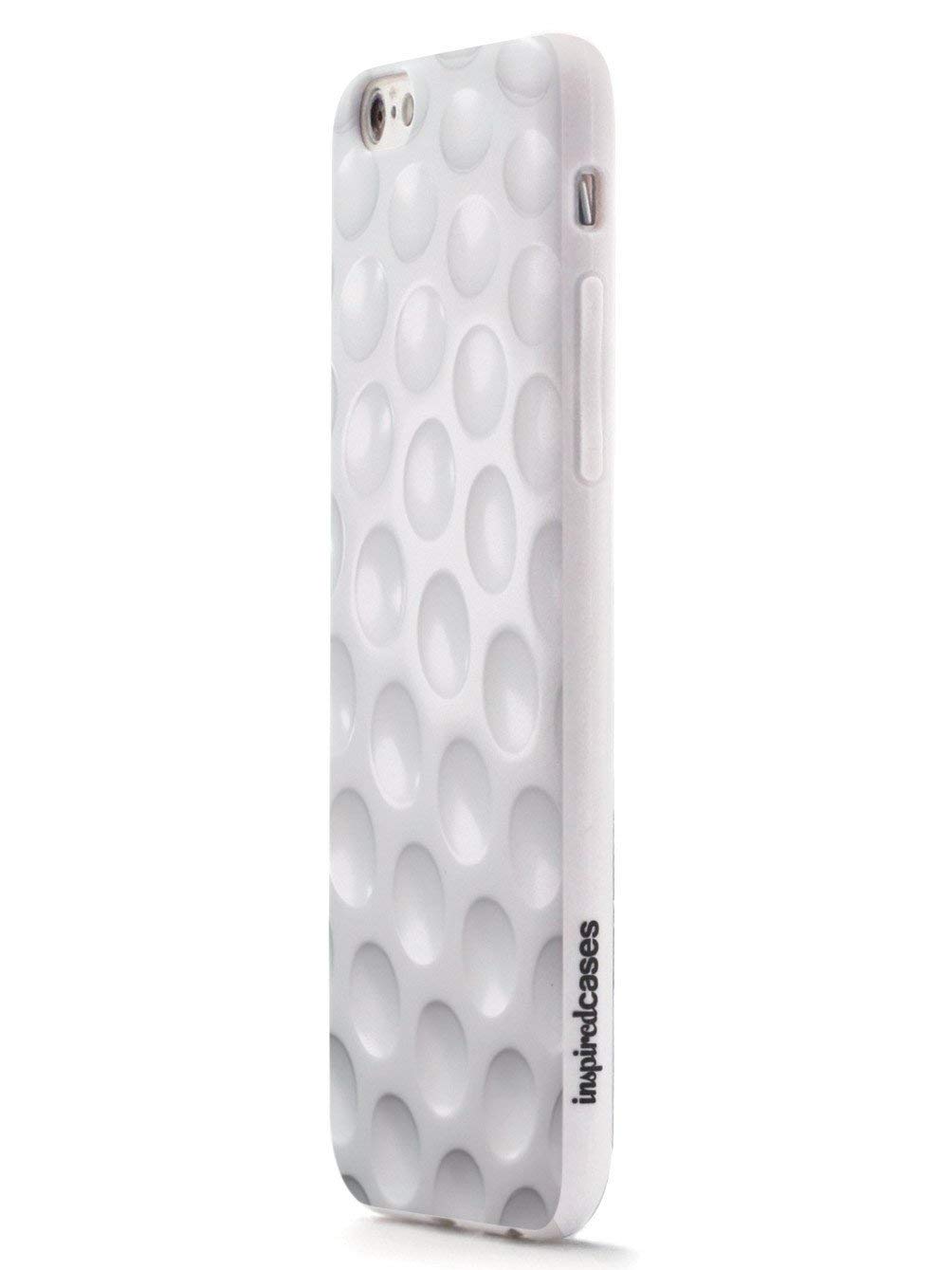 Inspired Cases - iPhone 8 Case with 3D Golf Ball Texture | Shockproof Protective Cover for Apple iPhone 8 | Perfect for Golf Enthusiasts & Outdoor Activities