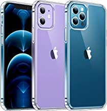 iPhone 13 Pro Clear Transparent Shockproof Phone Case - TPU + PC Hard Hybrid Cover | Anti-Yellowing, Slim Protective Case for Everyday Use, Travel & Outdoor Activities