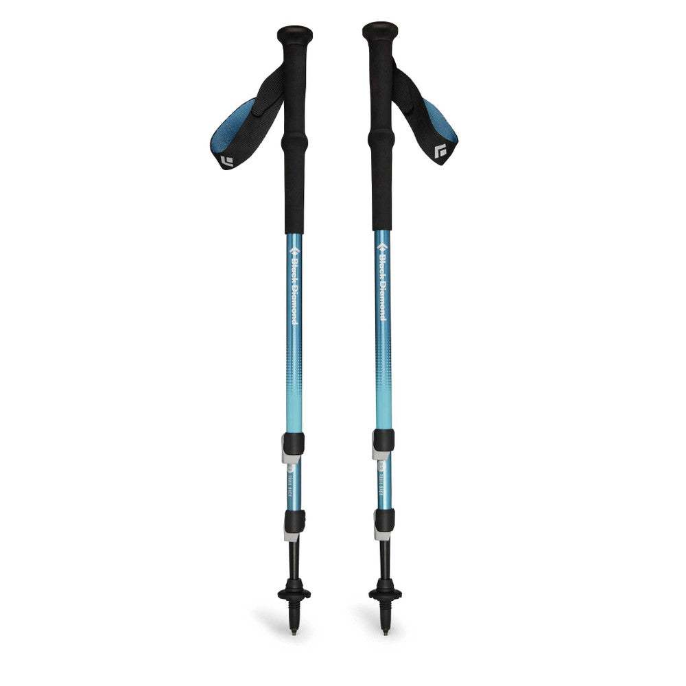 Black Diamond Trail Back Trekking Poles - Lightweight Adjustable Hiking Sticks for Men & Women - Perfect for Backpacking, Mountain Climbing & Outdoor Adventures