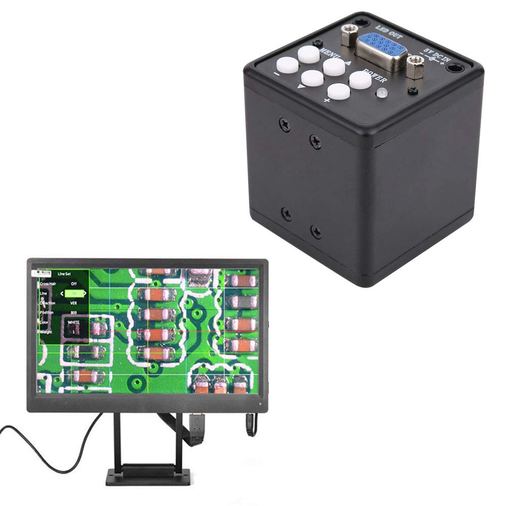 Industrial Microscope Camera 800 Lines - Compact & Durable Digital Microscope Camera for Jewelry Making, Microelectronics, Machinery Inspection - Perfect for Precision Work & Lab Research