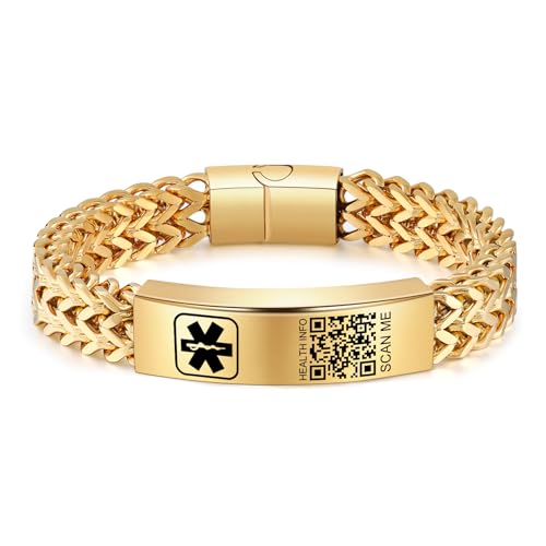 8.26''-Gold Cuban link chain