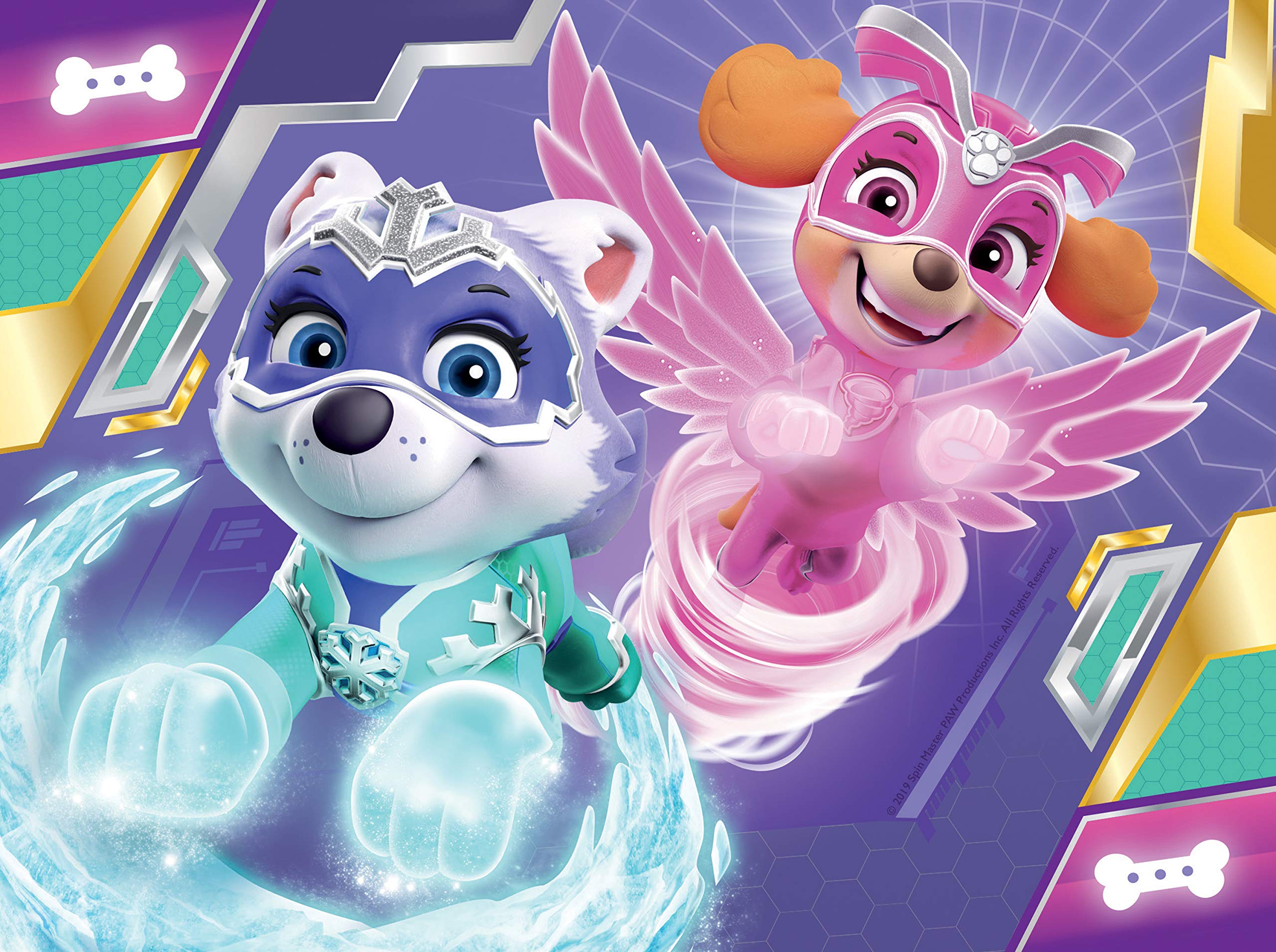 Ravensburger Paw Patrol Mighty Pups 10.2cm Jigsaw Puzzles (12, 16, 20, 24 Pieces) - Kids Puzzle for Ages 3+ - Multicolor Educational Toy (3029) - Perfect for Birthday Gifts & Early Learning Activities