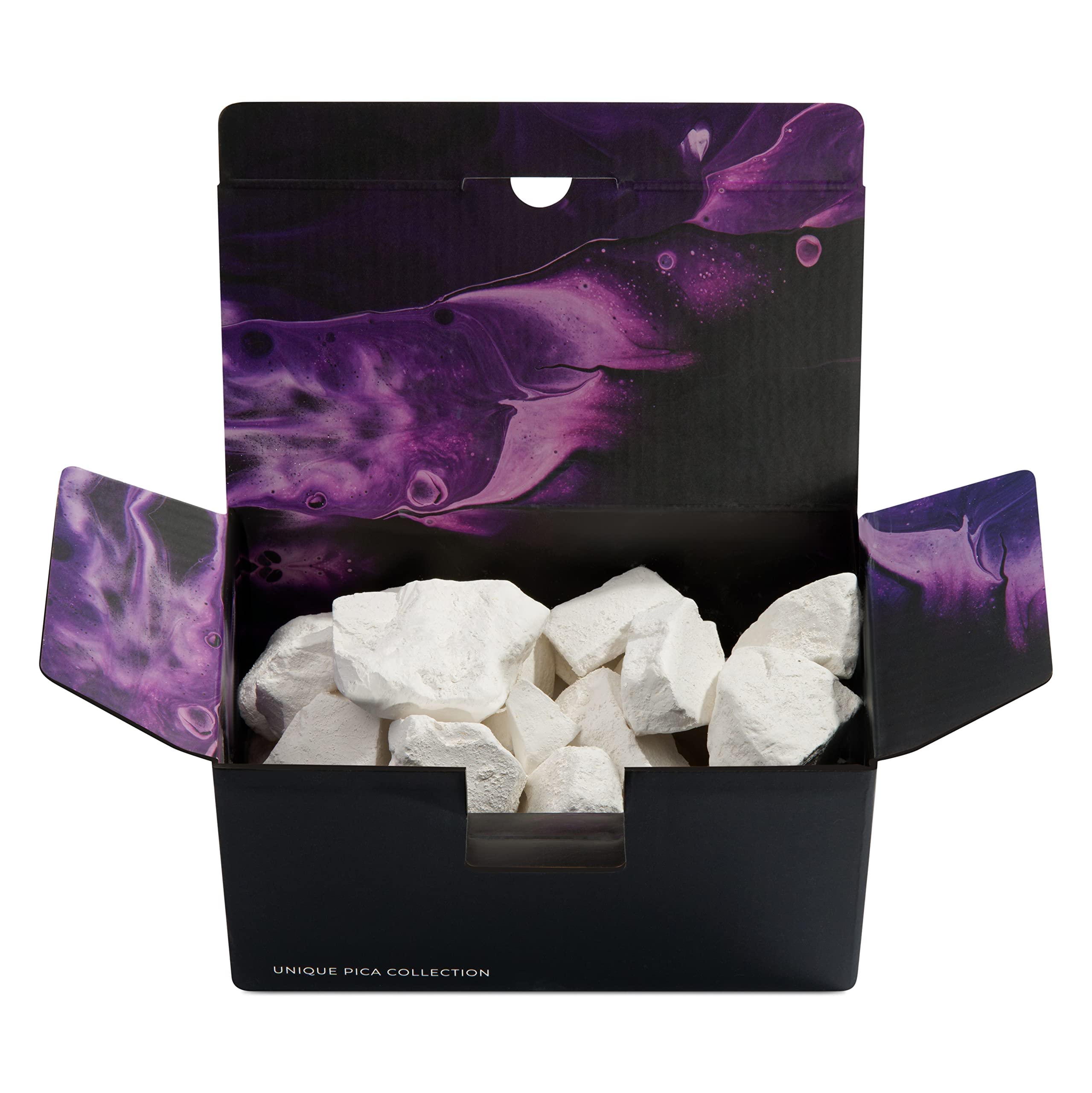 Chalkovsky Edible Chalk Chunks 35oz (1kg) - Natural, Organic Eating Chalk for Bone Health - Crunchy Russian Belgorod Chalk - Zero Additives, No Impurities - Perfect for Pregnancy Cravings, Pica Disorder & Calcium Supplement - White Chalk Sticks for Safe Consumption