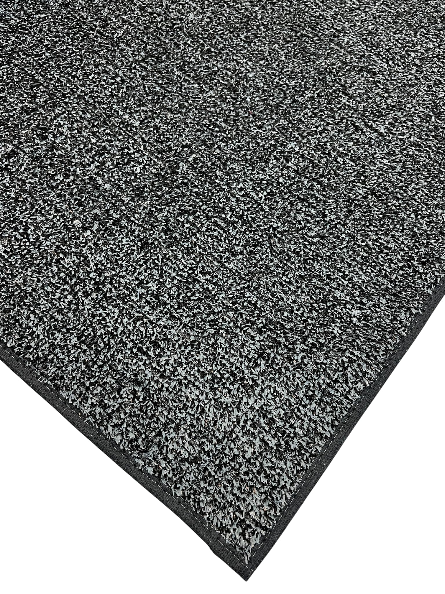 KOECKRITZ 12' x 16' Granite Artificial Grass Turf Rug - Non-Slip Fake Grass Carpet for Outdoor & Indoor Use | Perfect for Garage, Patio, Deck, Pool Area, Work Space, Home & Commercial Decor | Durable Floor Mat for High Traffic Areas & Pet-Friendly Spaces
