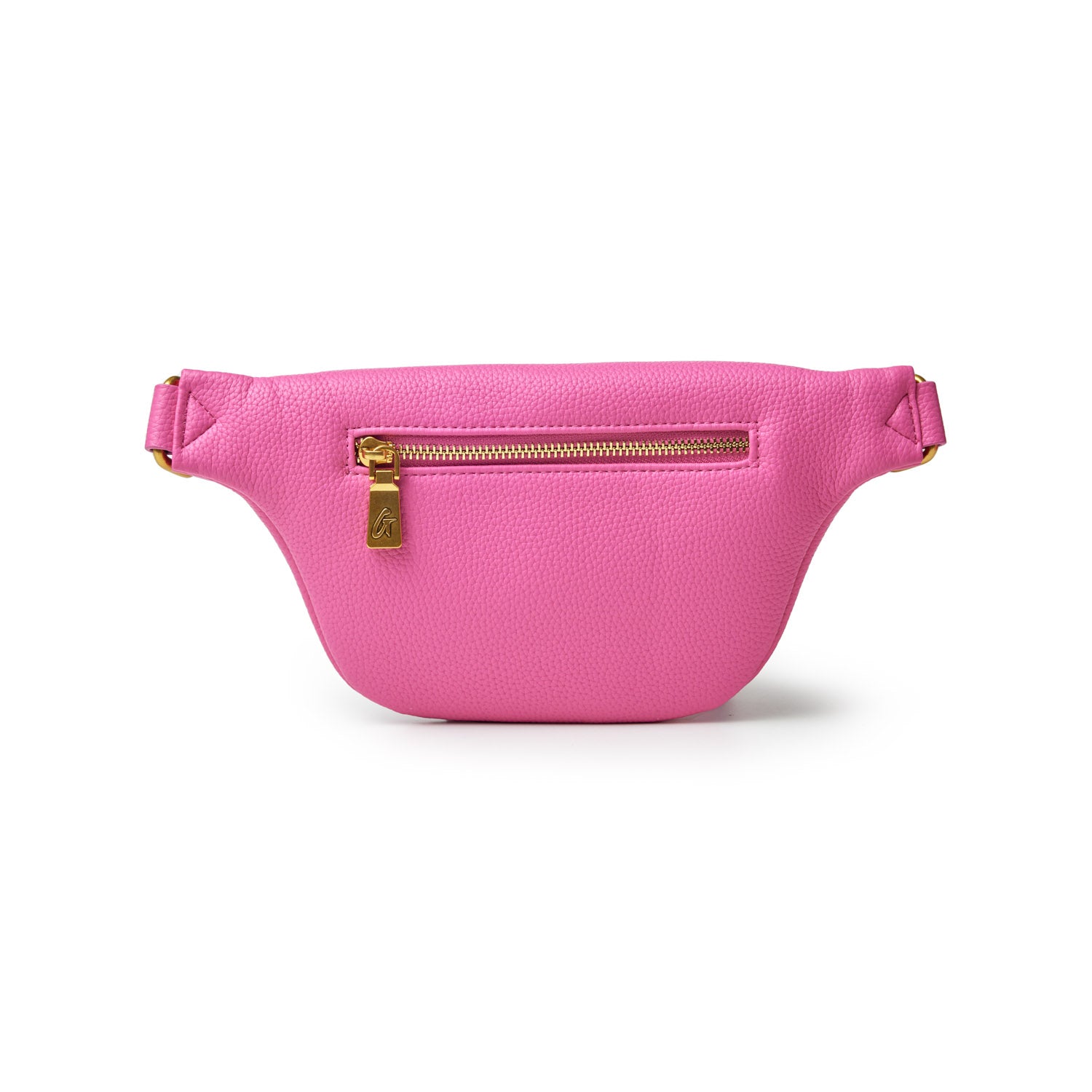 Mini Pebble Fanny Pack - Hot Pink Crossbody Bag for Women | Water-Resistant Waist Pack for Running, Hiking & Travel