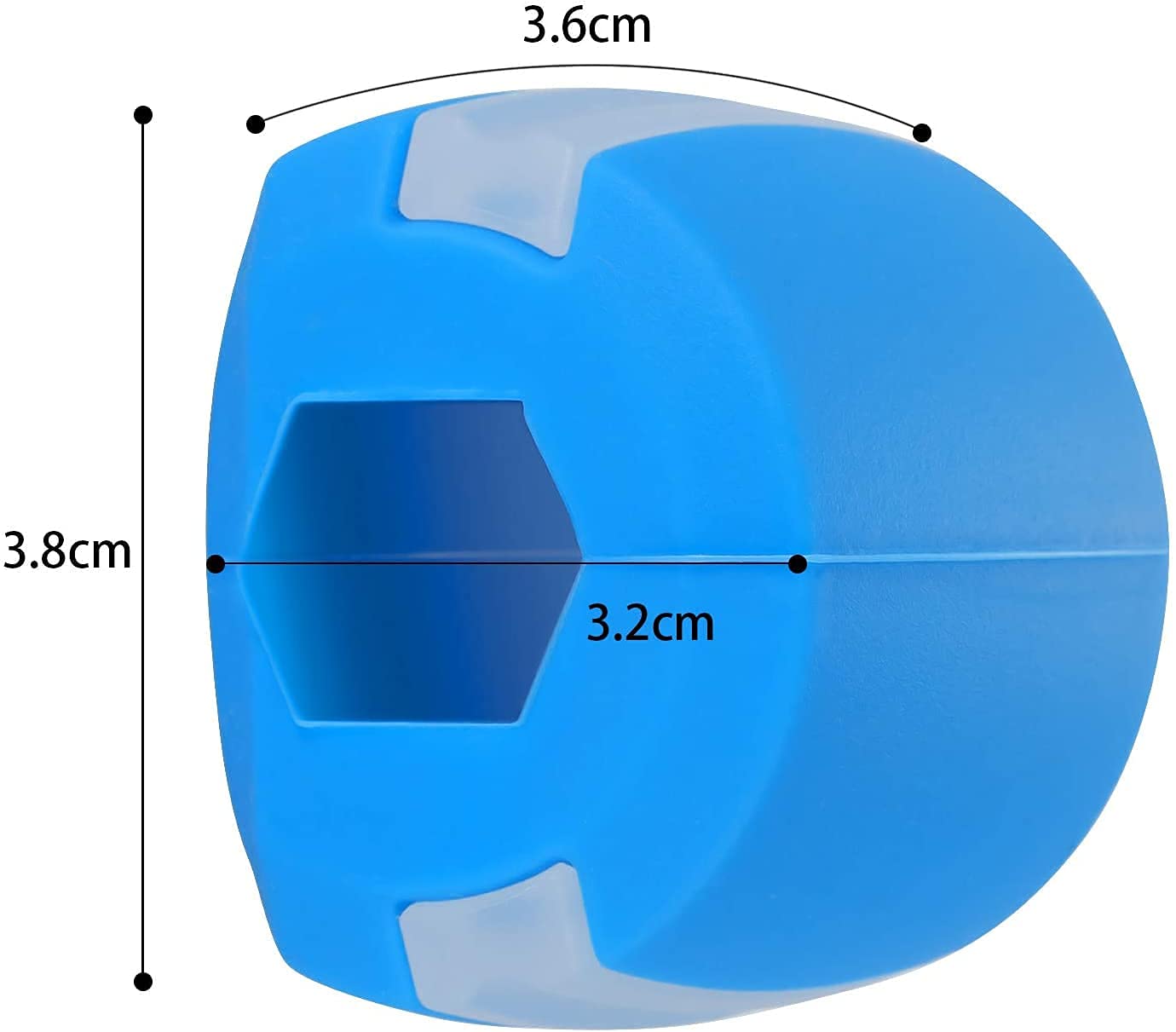 Ostin Jaw Exerciser - Chewable Jawline Workout Ball for Men & Women | Double Chin Reducer, Facial Toner & Stress Reliever | Improve Jaw Definition & Slim Face | Perfect for Home, Office & Gym Use
