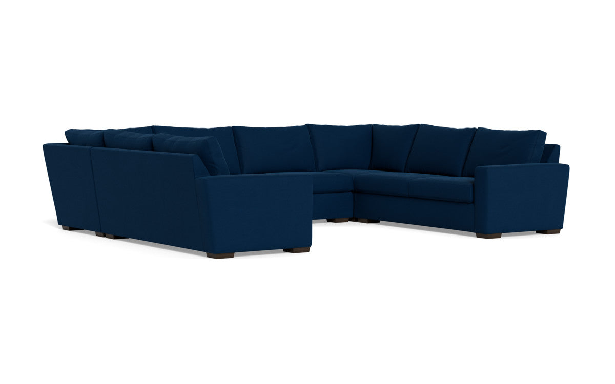 Modern U-Shaped Sectional Sofa for Living Room - Comfortable Fabric L-Shaped Couch with Chaise Lounge - Perfect for Small Spaces, Apartments, and Condos - Ideal for Family Gatherings, Movie Nights, and Relaxing